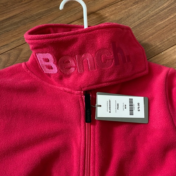 NWT BENCH PINK FLEECE VEST - Picture 3 of 7